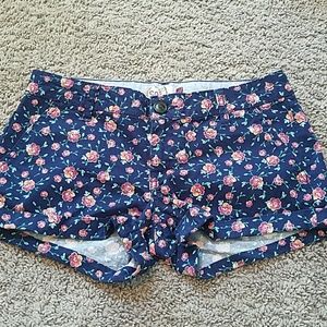 Floral chinos
